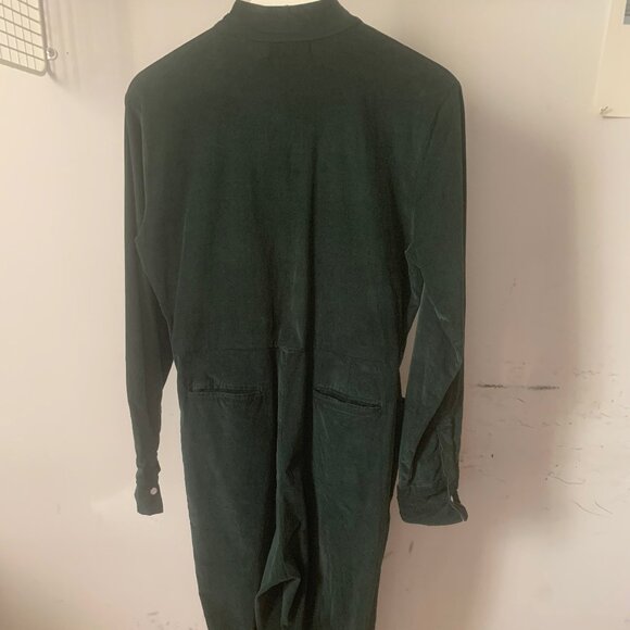 Maggie Jayne Green Corduroy Flight Suit - Picture 7 of 9